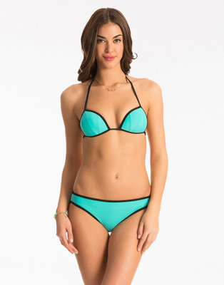 

PrettySecrets Solid Women's Swimsuit, Green