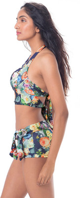 

PrettySecrets Floral Print Women's Swimsuit, Multicolor