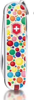 

Victorinox 0.6223.L1403B Colour Up Your Life 7 Function Multi Utility Swiss Knife(Multicolor)
