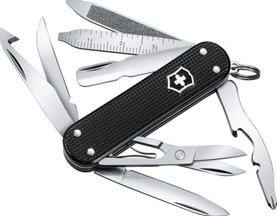 

Victorinox 0.6381.23 9 Function Multi Utility Swiss Knife(Black)