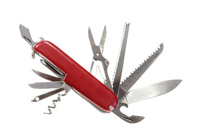 

Inventure Retail 12 In 1 Multi Tool Kit 12 Function Multi Utility Swiss Knife(Red)