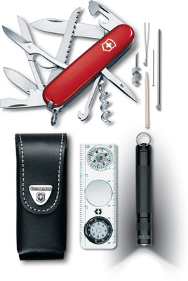 

Victorinox 1.8726 - Traveller Set 26 Function Multi Utility Swiss Knife(Red)