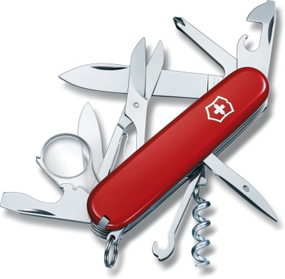 

Victorinox 1.6703 - Explorer 16 Function Multi Utility Swiss Knife(Red)
