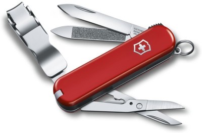 Victorinox Original Nail Clip 580 Red 8 Multi-utility Knife(Red)