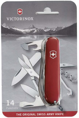 

Victorinox 14 Functions 14 Function Multi Utility Swiss Knife(Red)
