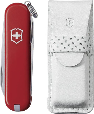 

Victorinox 0.6225.J14 5 Function Multi Utility Swiss Knife(Red, Silver)