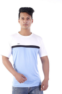 

Zagros Solid Men's Round Neck White T-Shirt