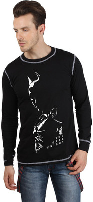

SayItLoud Printed Men's Round Neck Black T-Shirt