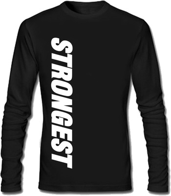 

SayItLoud Printed Men's Round Neck Black T-Shirt