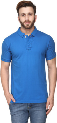 

Scott International Solid Men's Polo Neck Blue T-Shirt, Royal blue