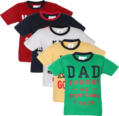 

MamaMia Boys Printed T Shirt(Multicolor