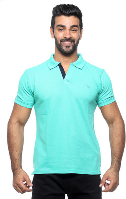 

Sports 52 Wear Solid Men's Polo Neck Blue T-Shirt, Blue5