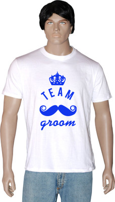

Tshirt.in Graphic Print Men's Round Neck White T-Shirt, Pearl white