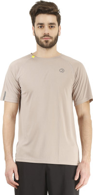 

Revo Solid Men's Round Neck Grey T-Shirt, Light gray color