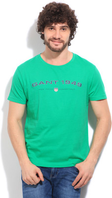 

Gant Printed Men's Round Neck Green T-Shirt, 324