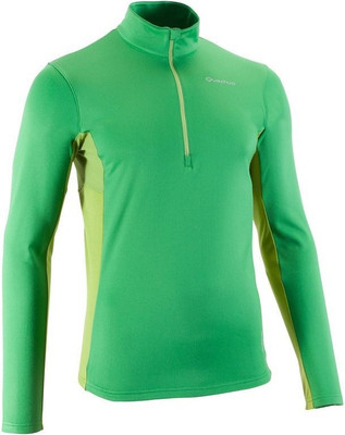 

Decathlon - Quechua Solid Men's Turtle Neck Green T-Shirt