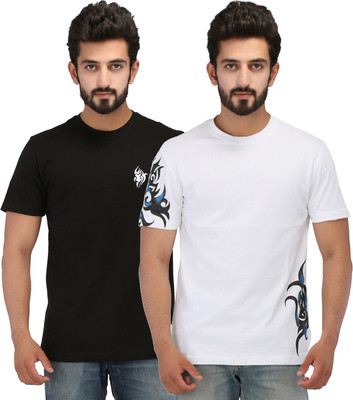 

Rang Rage Printed Men's Round Neck Multicolor T-Shirt(Pack of 2