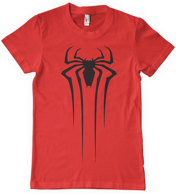 

DNA Graphic Print Men's Round Neck Red T-Shirt