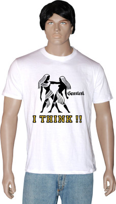 

Tshirt.in Graphic Print Men's Round Neck White T-Shirt, Pearl white