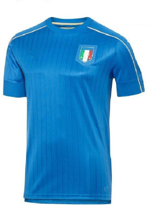 

Marex Printed Men's Round Neck Blue T-Shirt