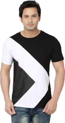 

Fugazee Lifestyle Solid Men's Round Neck Black, White T-Shirt