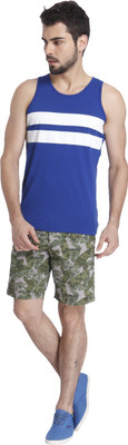 

Jack & Jones Printed Men's Round Neck Blue T-Shirt, Surf the web