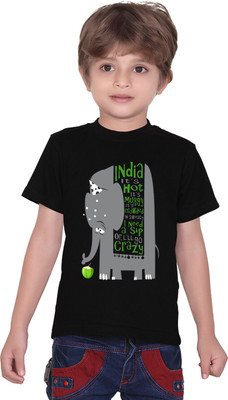 10% OFF on Tantra Boys Graphic Print T Shirt(Black, Pack of 1) 10% OFF on Tantra Boys Graphic Print T Shirt(Black, Pack of 1)