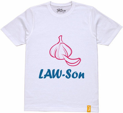 

Campus Sutra Printed Women's Round Neck White T-Shirt