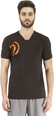 

Revo Solid Men's Square Neck Multicolor T-Shirt