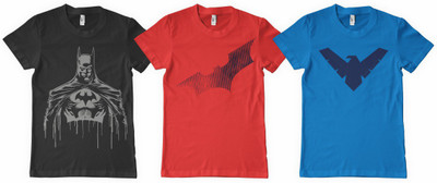 

DNA Graphic Print Men' Round Neck Black, Red, Blue T-Shirt(Pack of 3, Black;red;royal blue