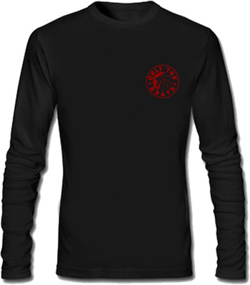 

SayItLoud Printed Men's Round Neck Black T-Shirt