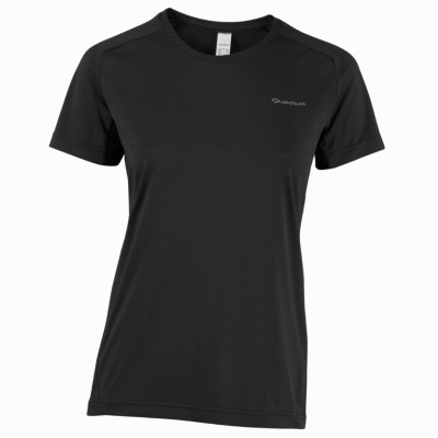 

Decathlon - Quechua Solid Women's Round Neck Black T-Shirt, Quechua black