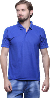 

Go India Store Solid Men's Polo Neck Red T-Shirt
