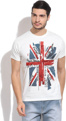 

Pepe Jeans Men's T-Shirt, Ecru