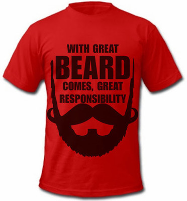 

SayItLoud Printed Men' Round Neck Red T-Shirt