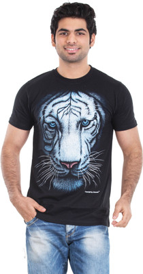 Round Neck Black T-Shirt 