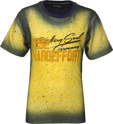 

Fritzberg Boys Printed T Shirt(Yellow
