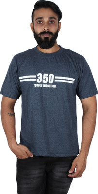 

Pickled Merchandise Graphic Print Men's Round Neck Grey T-Shirt, Grey milange