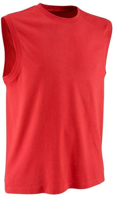 

Decathlon - Domyos Solid Men's Round Neck Red T-Shirt