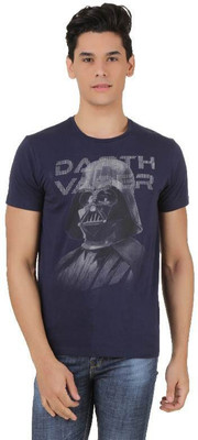 

Star Wars Printed Men' Round Neck Dark Blue T-Shirt, Dark navy