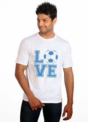 42% OFF on Campus Sutra Printed Men Round Neck White T-Shirt 42% OFF on Campus Sutra Printed Men Round Neck White T-Shirt