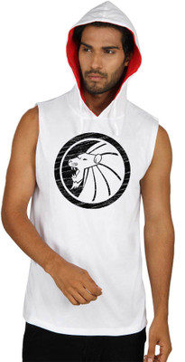 

SayItLoud Printed Men's Round Neck White T-Shirt