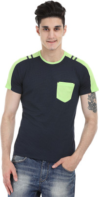 

Zobello Solid Men's Round Neck Multicolor T-Shirt
