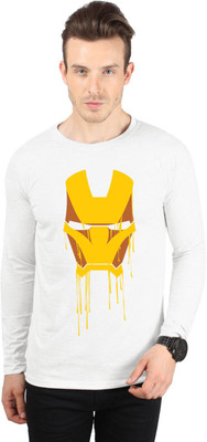 SayItLoud Printed Men' Round Neck White T-Shirt
