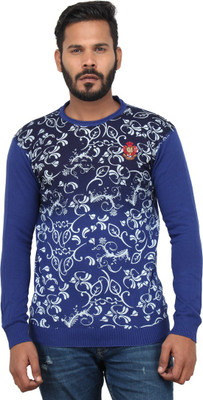 

Got It Embroidered Men's Round Neck Blue T-Shirt