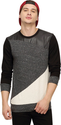 

Campus Sutra Solid Men Round Neck Grey T-Shirt, Charcoal
