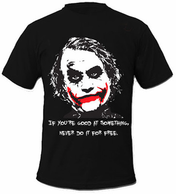 

SayItLoud Graphic Print Men's Round Neck Black T-Shirt