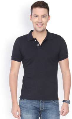 

Concepts Solid Men's Polo Neck Dark Blue T-Shirt