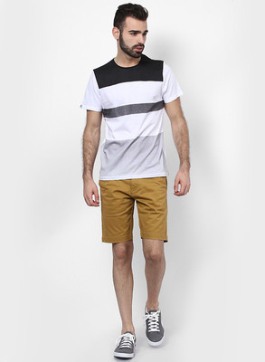 

Jack & Jones Striped Men' Round Neck Black, White T-Shirt