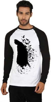 

SayItLoud Printed Men's Round Neck White, Black T-Shirt